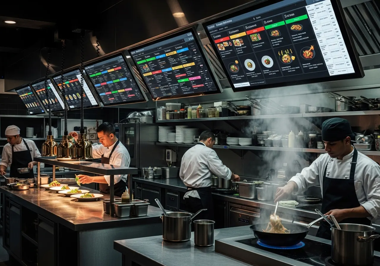KDS (Kitchen Display System): Como a Cozinha Digital Elimina Erros nos Pedidos