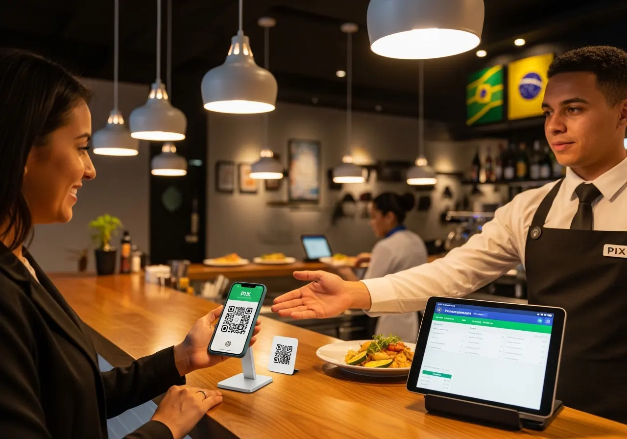 PIX no Restaurante: Como Receber, Conciliar e Evitar Golpes